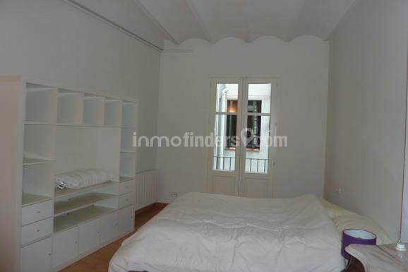 Inmofinders pisos en alquiler en el Born Barcelona como este piso con habitacin exterior tipo suite