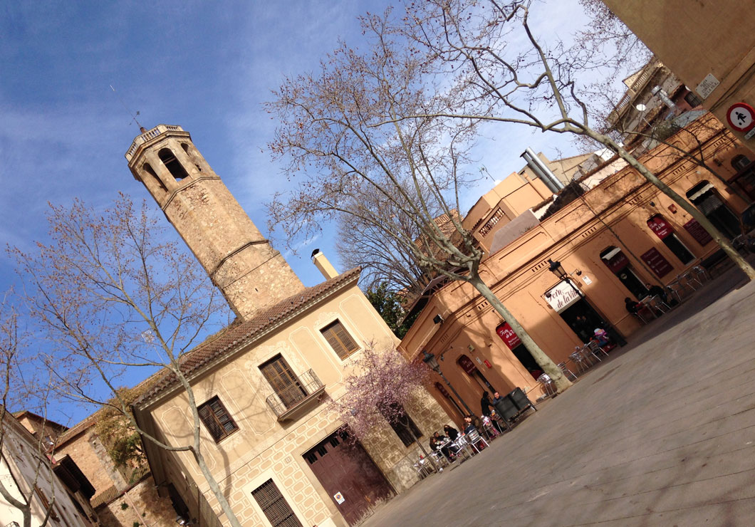 Calle del barrio de Sarrià