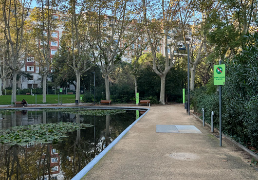 zona Turó Park Barcelona
