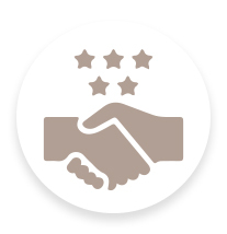 Picto capacidad de comunicación con el cliente